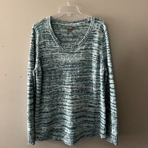 Natural Reflections Teal Sweater XL